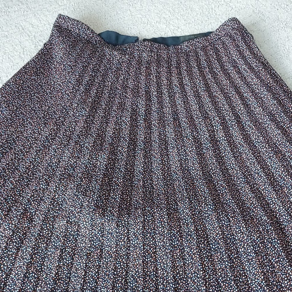 Long purple skirt